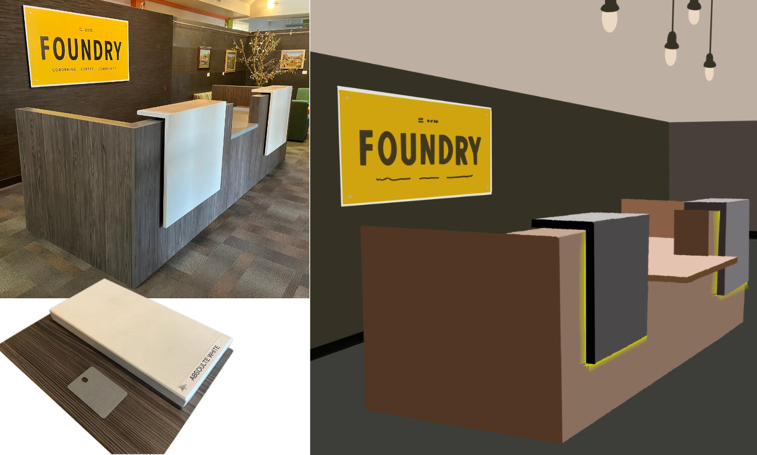 // Foundry Service Desk Rendering + Design